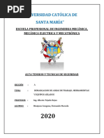 Trabajo de Demarcación en Áreas de Trabajo - Hinojosa Congona