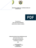 Monografía Sobre Marco Normativo y Sistema Nacional de Acreditacion. 01