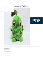 Chikorita Amigurumi Pattern: Abbreviations: ML: Magic Loop ST: Stitch/Stitches