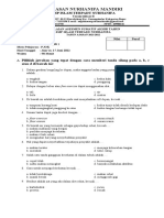 Soal Pas 2022 Kelas 7 Pjok