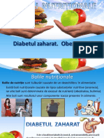 Boli Nutritionale Diabet Obezitate