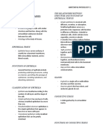 Tissues & Membranes: The Relationship Between Structure and Function of Epithelial Tissues