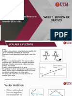 Review of Statics Solutions For Examples