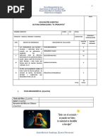 Evaluación El Prinicipito