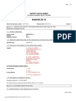 Equivis Zs 15: Safety Data Sheet