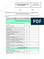 Pauta de Evaluación Simulacro