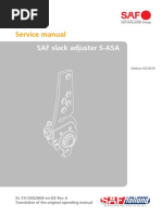 Service Manual: SAF Slack Adjuster S-ASA