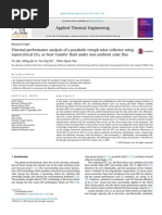 Thermal Performance Analysis of A Parabolic Trough Solar Collector Using Supercritical Co2 As Heat Transfer Fluid Under Non-Uniform Solar Flux