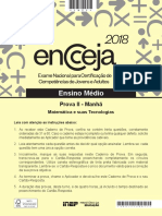 Encceja 2018 Matemática