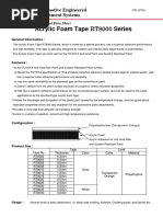 Acrylic Foam Tape: RT8000 Series