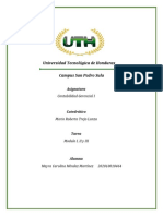 Tarea Modulo I, II y III