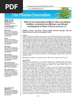 Effect of New Generation Fertilizers With Conventional Fertilizer On Nutrient Use Efficiency, Growth and Development of Wheat (Triticum Aestivum L.)