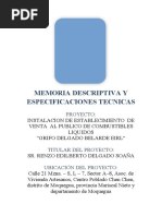 Memoria y Espec. Tec