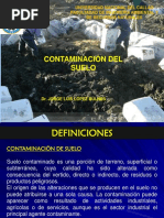 Contaminacion de Los Suelos