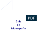 Guía Monografía 2018