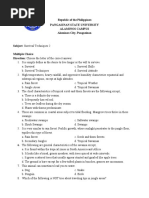 Survival Techniques 2 Questions