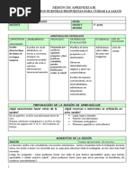 2° Escribimos Nuestras Propuestas para Cuidar Nuestra Salud