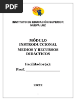 Modulo de Medios y Recursos Didacticos