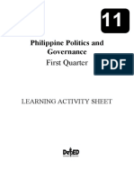 Philippine Politics and Governance