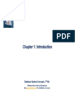 Chapter 1: Introduction: Database System Concepts, 7 Ed