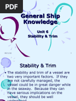 Unit 6 Stability and Trim Edited PPT