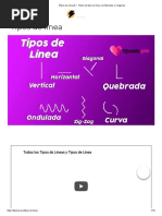 【Tipos de Línea】▷ Todos los tipos de línea con Ejemplos e Imágenes
