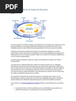 Gestión de Un Proyecto