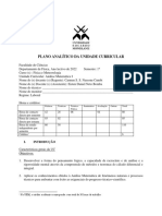 Plano Analitico Ami - Fisica 2022