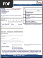 Datamax e Dividend Mandate Form