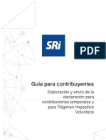 Gui A para El Llenado Del Formulario Contribuciones Temporales