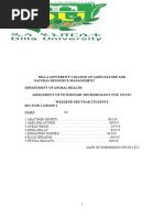 Assigment Microbiology