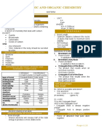 Inorganic and Organic Chemistry