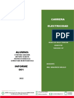 Informe Redes de Baja Tension