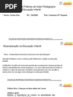 Painel Projetos e Praticas de Ação Pedagogica educaÇÃO INFANTIL