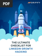 The Ultimate Checklist For LinkedIn Growth Hacking - Dripify