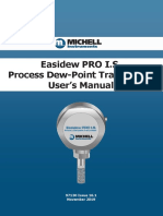 Easidew PRO I.S. Process Dew-Point Transmitter User's Manual