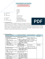 Unidad de Aprendizaje N°2 Inglés 1°-2022