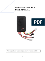 TK100 GT06 User Manual 2018