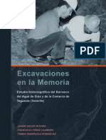 Excavaciones en La Memoria. Estudio Historiográfico Del Barranco Del Agua de Dios y de La Comarca de Tegueste (Tenerife)