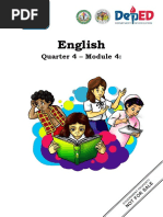 English: Quarter 4 - Module 4