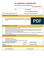 Accident Report Cable Cutting Feb 03-2022