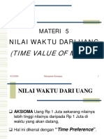 Materi 5 Nilai Waktu Dari Uang