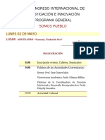 PROGRAMA - GENERAL IVCongreso