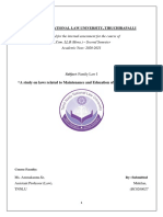 Mukilan (BCO200027) Maintenance and Education As An Element of Custody of Children