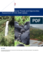 Rwanda Environment Threats