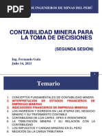 Curso Virtual Contabilidad Minera para La Toma de Decisiones - JUL2021 - 2da Parte