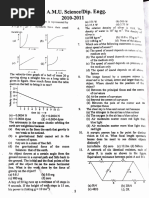 AMU Class 11 2010 Paper