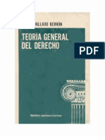 Teoria General Del Derecho - Fausto Vallado Berron PDF