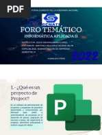 Foro Tematico-Informatica Aplicada