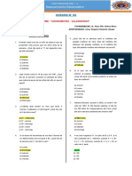 Semana de Cronometría Razonamiento Matemático